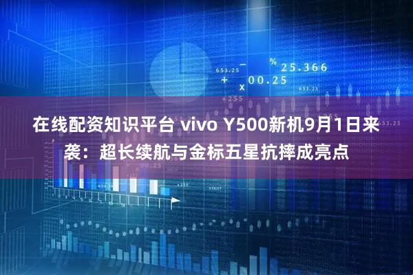 在线配资知识平台 vivo Y500新机9月1日来袭：超长续航与金标五星抗摔成亮点